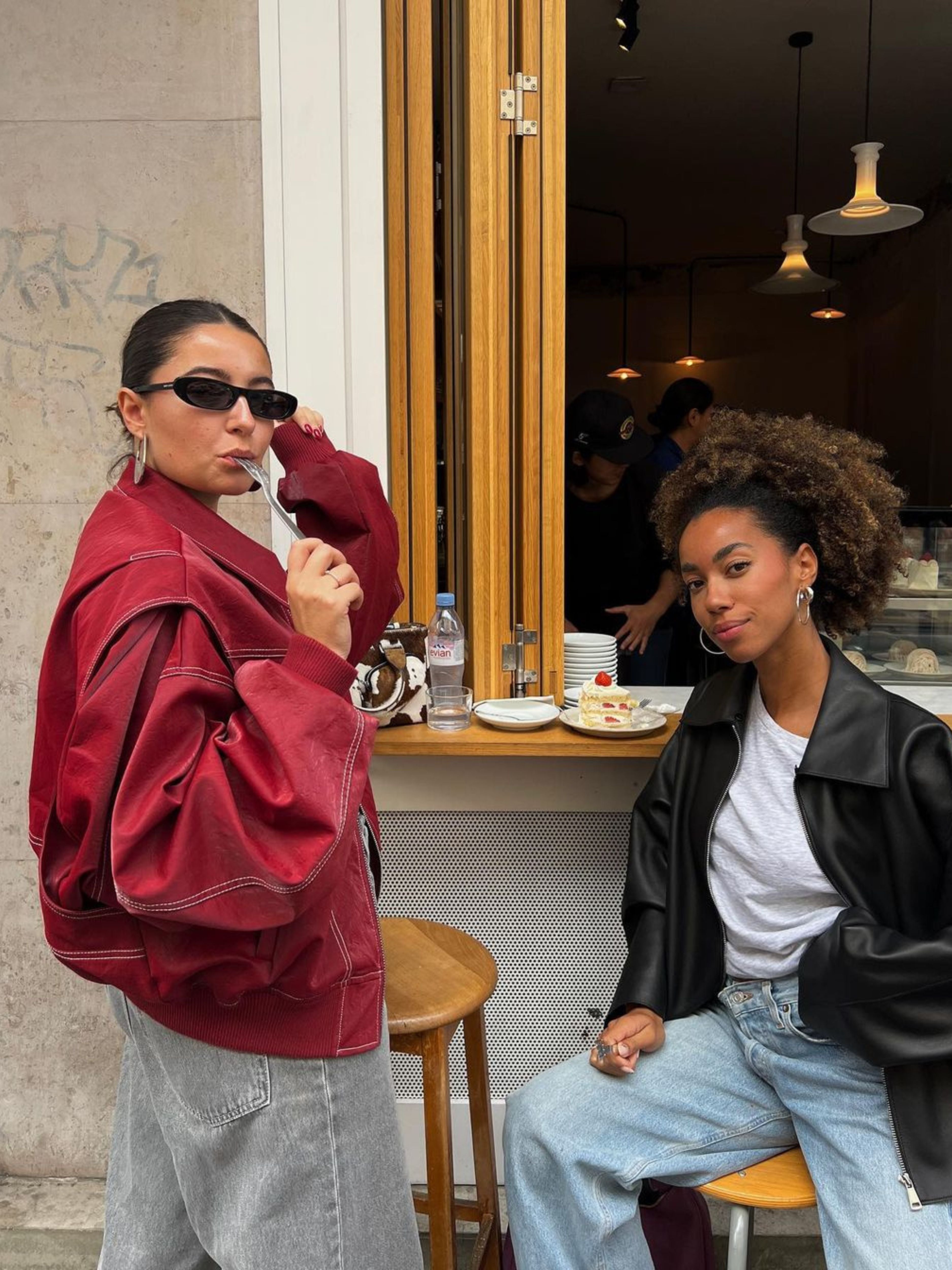 Roselle™ Oversized Leather Jacket