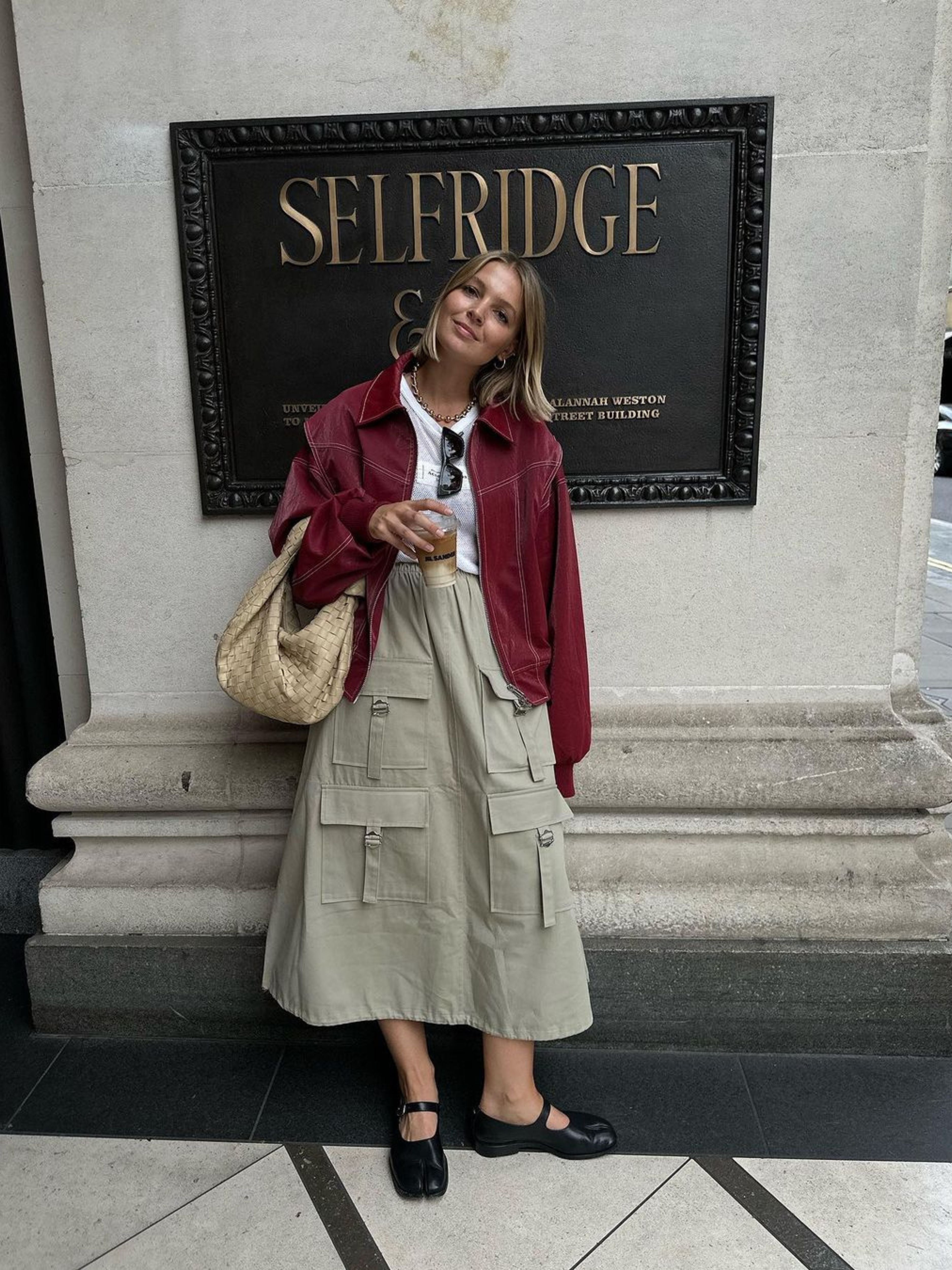 Roselle™ Oversized Leather Jacket