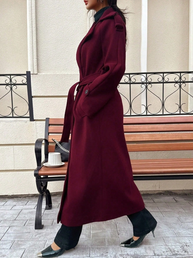 Winter trench red