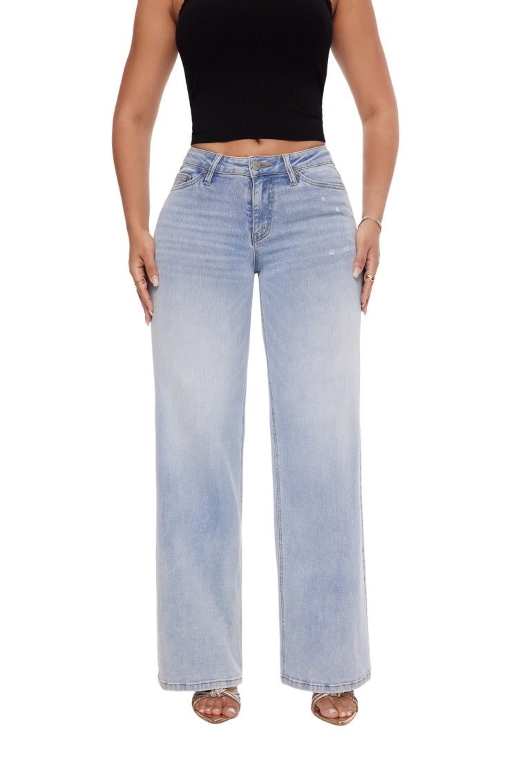 Mid-Low Rise Baggy Jeans