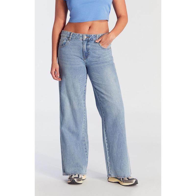 Roselle Women's Low Rise Baggy Jeans