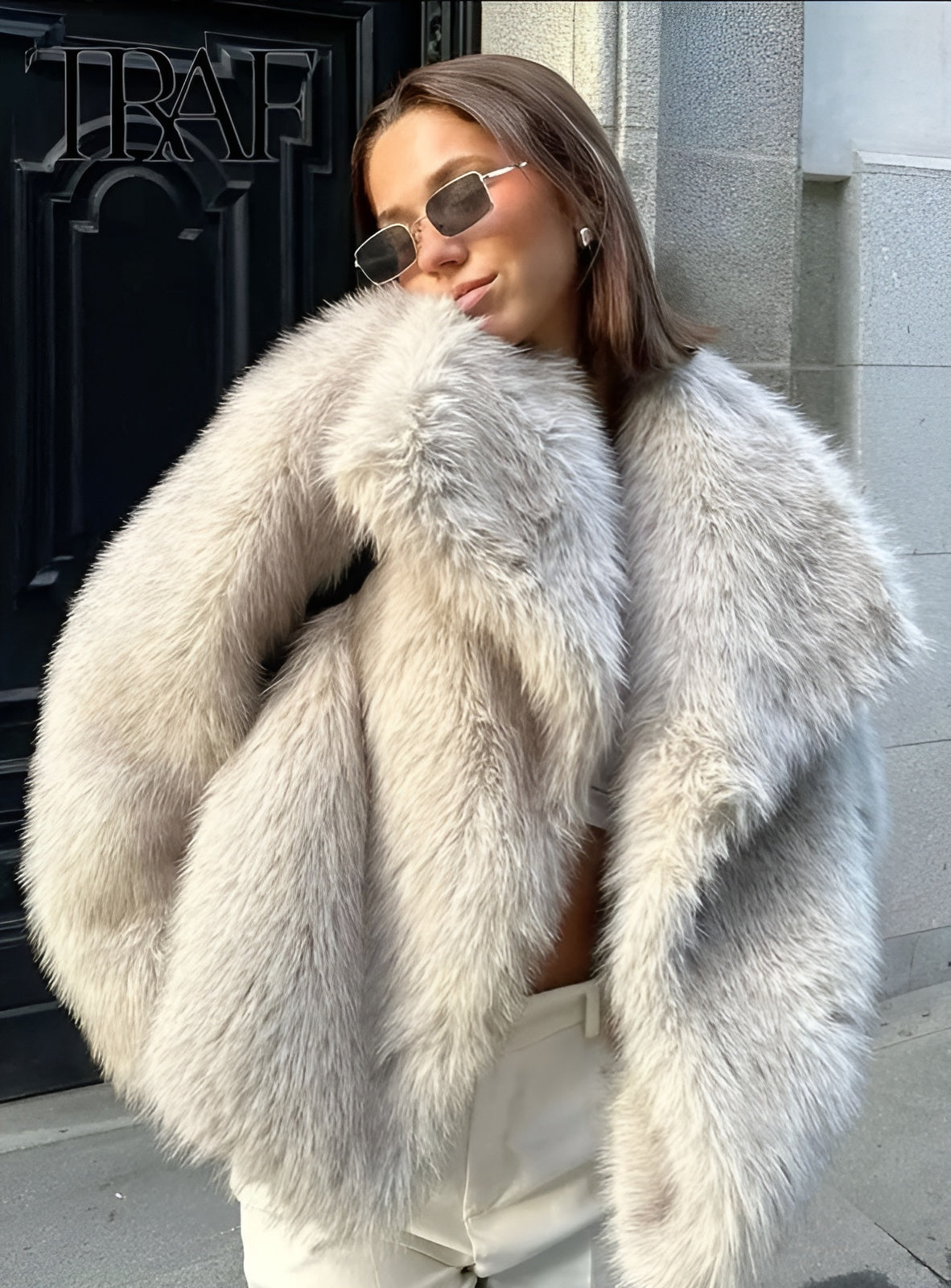 Mary | Luxurious Faux Fur Coat