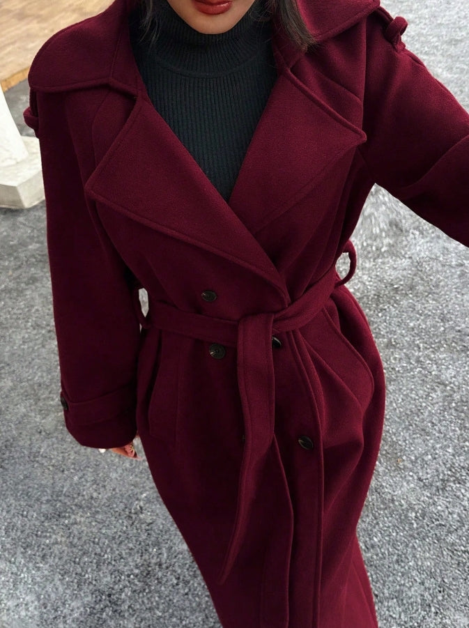 Winter trench red
